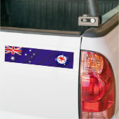 Bumpersticker Australië voor Australiërs (Op Truck)