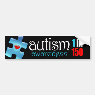 Bumpersticker Autism Awareness (b3)