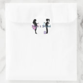 Bumpersticker auto ronde sticker (Tas)