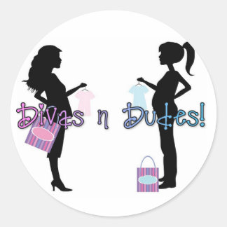 Bumpersticker auto ronde sticker