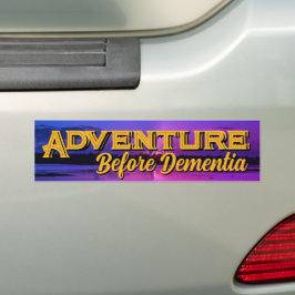 Bumpersticker "Avontuur"