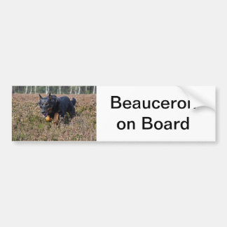 bumpersticker beauceron