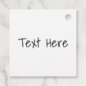 Bumpersticker Bedankjes Labels (Achterkant)