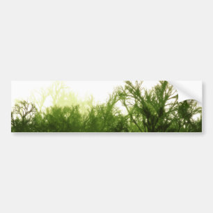 Bumpersticker "Bind het bos in"