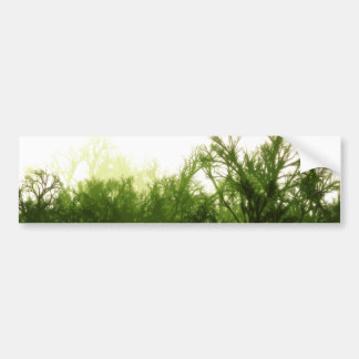 Bumpersticker "Bind het bos in"