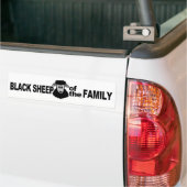 bumpersticker "Black Sheep of the Family" (Op Truck)