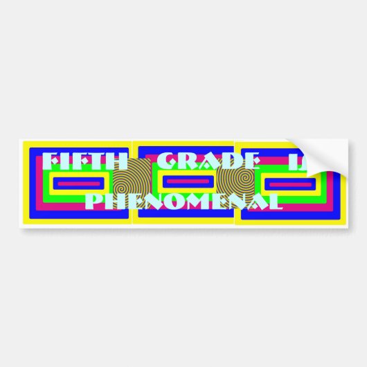 Bumpersticker, Bladwijzer, sticker BS55 (Voorkant)