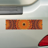 Bumpersticker boomblauw (Op auto)