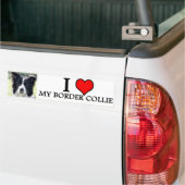 bumpersticker border collie (Op Truck)