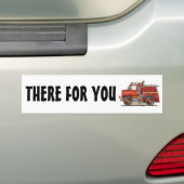 Bumpersticker brandbluswagen TFY (Op auto)