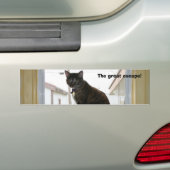 Bumpersticker, Calico Cat Bumpersticker (Op auto)