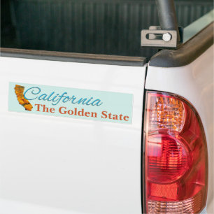 BUMPERSTICKER - CALIFORNIA