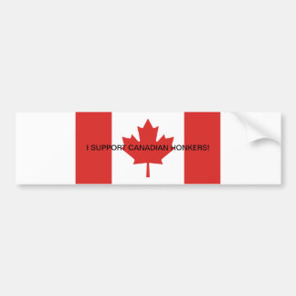 Bumpersticker Canada