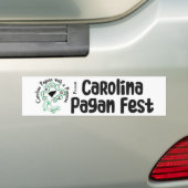 Bumpersticker, Carolina Pagans met een doel Bumpersticker (Op auto)