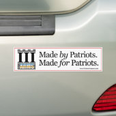 Bumpersticker - Chrome III Arms logo (Op auto)