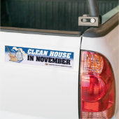 Bumpersticker Clean House (Op Truck)