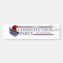 Bumpersticker, Constitutie Partij