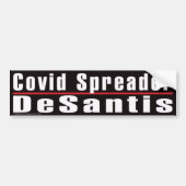 Bumpersticker 'Covid Spreader Desantis' (Voorkant)