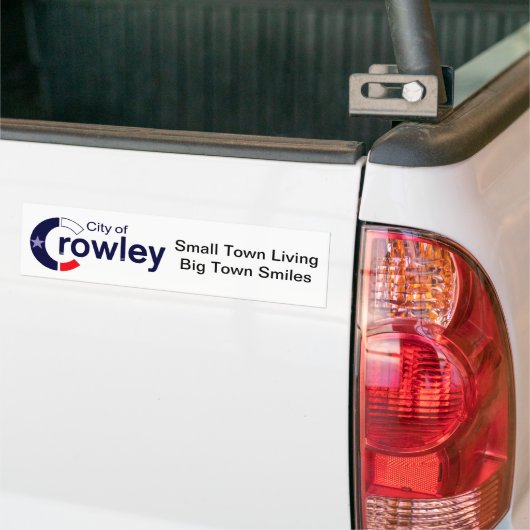 Bumpersticker - Crowley, TX (Op Truck)