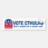Bumpersticker Cthulhu (Voorkant)