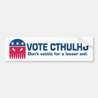 Bumpersticker Cthulhu