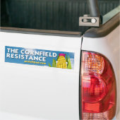 Bumpersticker - de Cornfield Resistentie (Op Truck)