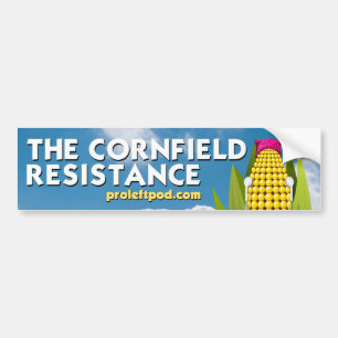 Bumpersticker - de Cornfield Resistentie