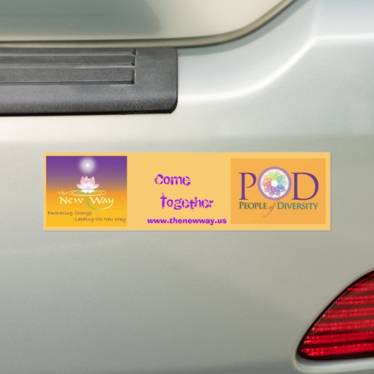 Bumpersticker - De nieuwe weg POD (Op auto)