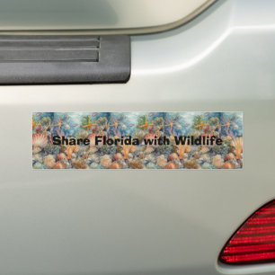Bumpersticker delen met Wildlife Shells