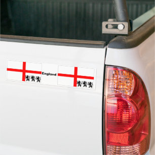 Bumpersticker Drie van Engeland Leeuwen