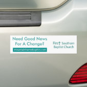 Bumpersticker - Eerste Zuidelijke Baptistische Ker (Op auto)