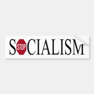 bumpersticker - einde socialisme