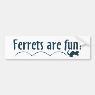 Bumpersticker - Fretjes zijn leuk