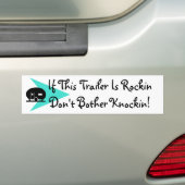 Bumpersticker Fun  Camper Expression (Op auto)