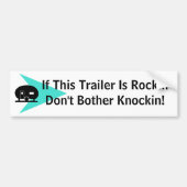 Bumpersticker Fun Camper Expression (Voorkant)