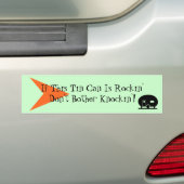 Bumpersticker Fun Camper TT Humor (Op auto)