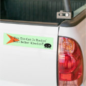 Bumpersticker Fun Camper TT Humor (Op Truck)