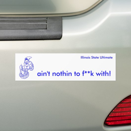 Bumpersticker (G) (Op auto)