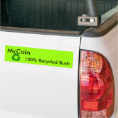 Bumpersticker gerecycleerde Struik (Op Truck)