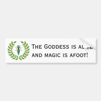 Bumpersticker: Godin is ALIVE! Bumpersticker