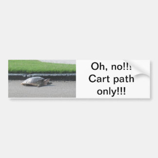 Bumpersticker/Golf, Sport, Grappig Bumpersticker