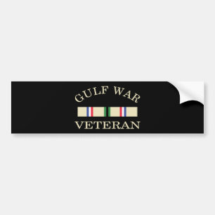 Bumpersticker Golfoorlog veteraan