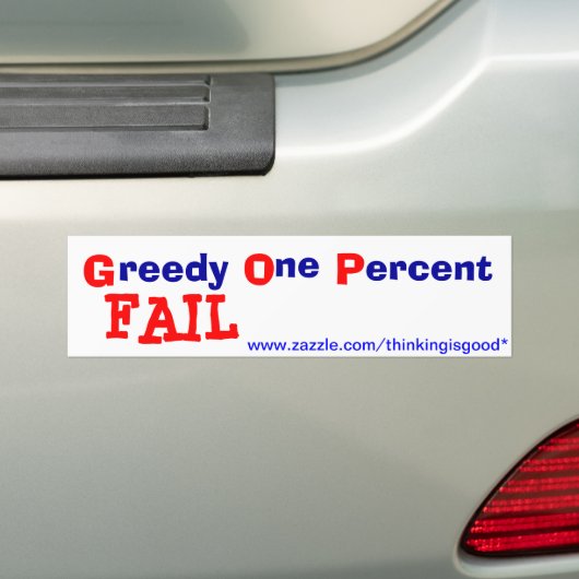 Bumpersticker - GOP - FAIL (Op auto)
