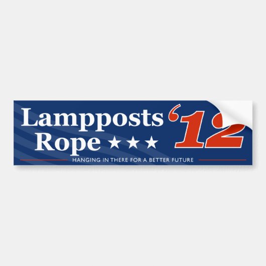 Bumpersticker "Hangen in daar" (Voorkant)