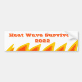 Bumpersticker hittegolf 2022 (Voorkant)