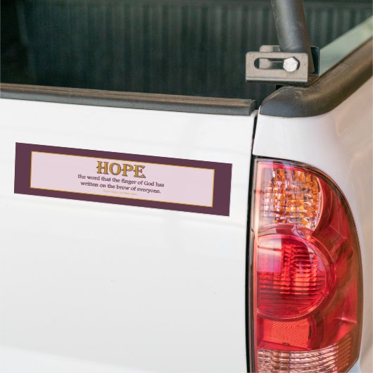 Bumpersticker: Hoop Bumpersticker (Op Truck)