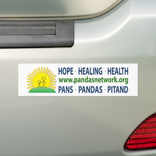 Bumpersticker - Hoop, genezing, gezondheid (Op auto)