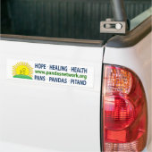 Bumpersticker - Hoop, genezing, gezondheid (Op Truck)