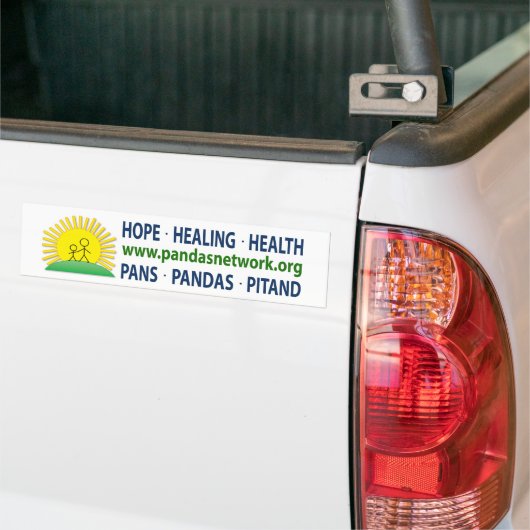 Bumpersticker - Hoop, genezing, gezondheid (Op Truck)