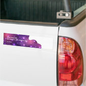 Bumpersticker hopelijk reizen (Op Truck)